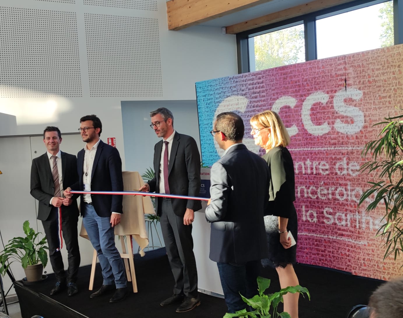 Inauguration du Centre de Cancérologie de la Sarthe